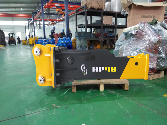 SB40 Kasset- of geluidsvrije steenhamer of hydraulische breeker voor graafmachines