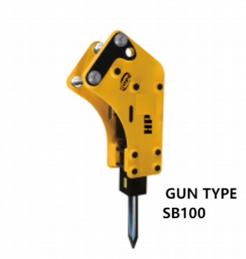 GEBRUIKENDE GAN TYPE ROCK EXCAVATOR HYDRAULIC BREAKER ALLOY STEEL SB 100 10-15 TONEN VOOR EXCAVATOR SANY, XCMG, LIUGONG