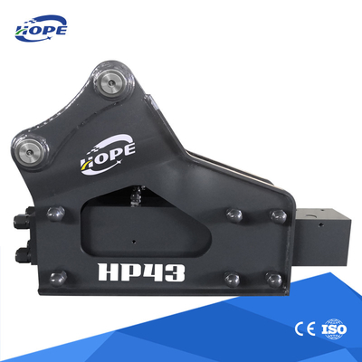 SIDE TYPE ROCK EXCAVATOR HYDRAULIC BREAKER legering staal 4,5 tot 7 ton SANY75