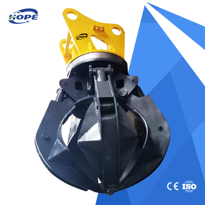 Geel legering staal graver Lotus Grabber voor graafmachine Komatsu Doosan Sany Xcmg Lonking Liugong